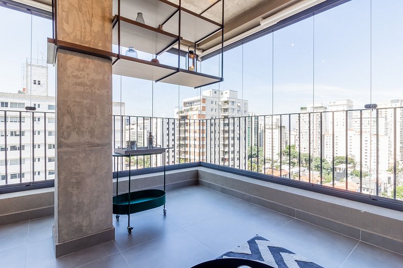 MA901_Loft de alto nivel y moderno en Jardins