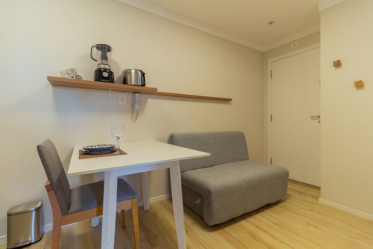 Perfect Studio near Av Paulista WIFI+A/C+Tv Smart