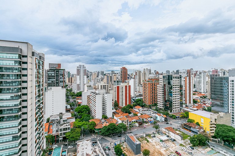 WIDE1919_Studio alto padrão e moderno em Pinheiros